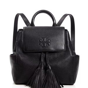 Tory Burch Thea Black  Mini Backpack